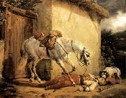 Claude-joseph Vernet The Wounded Trumpeter oil painting artist
